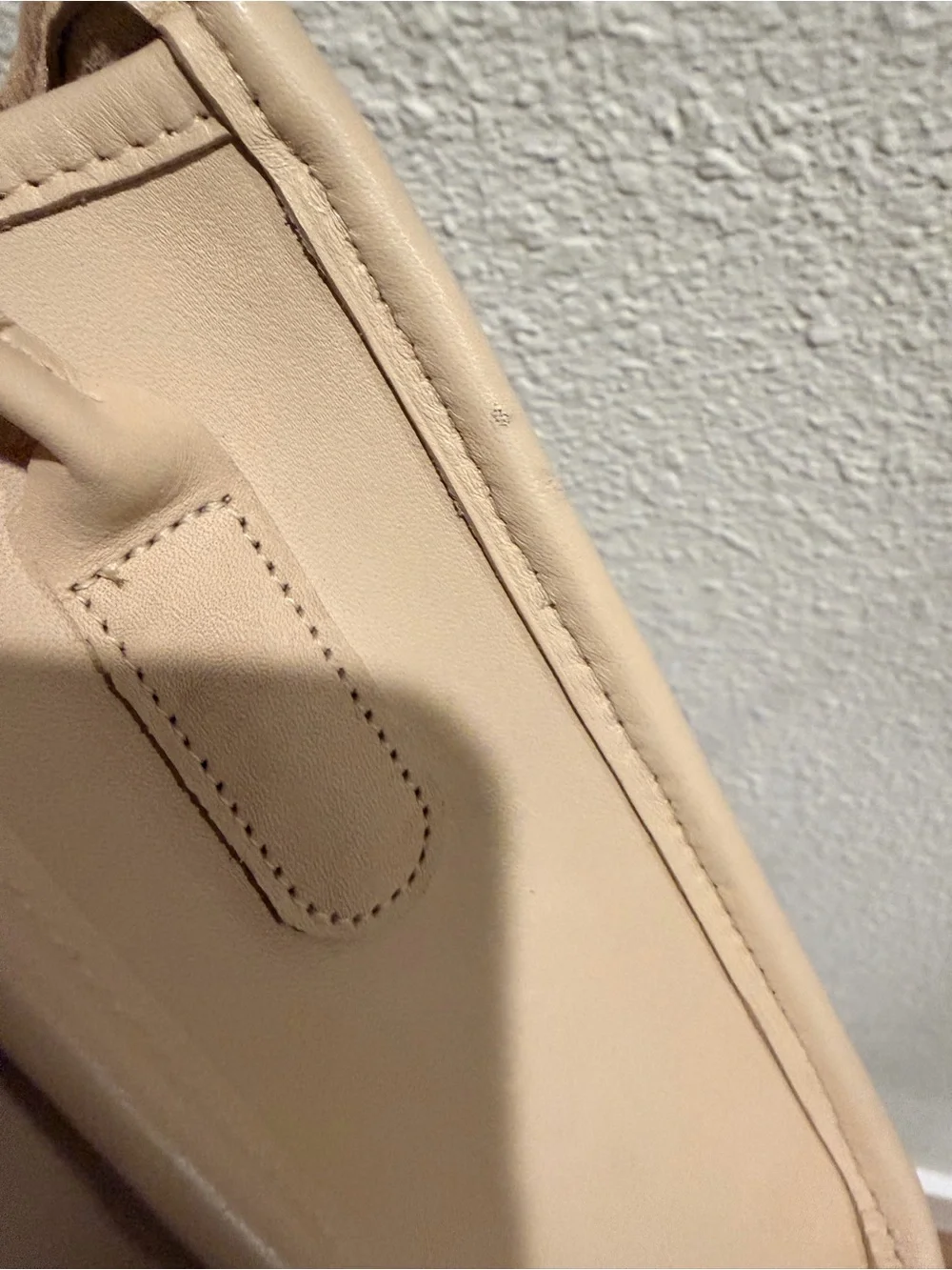 Vintage Coach Scooter Crossbody Bag Cream